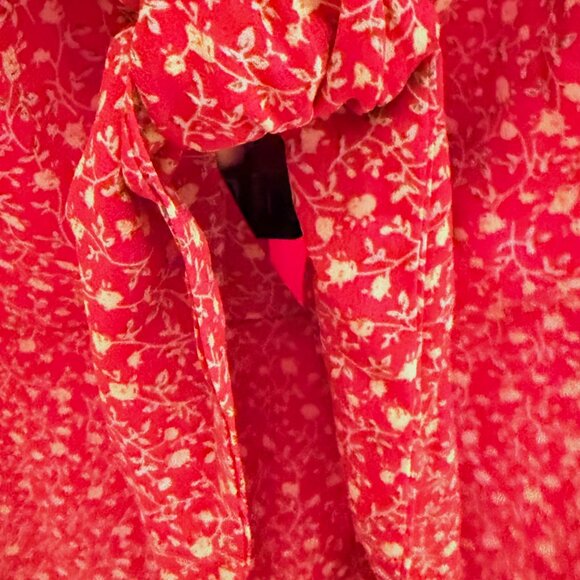 Vici Collection Floral Bell Sleeve Mini Dress Size Extra Small - Picture 6 of 12